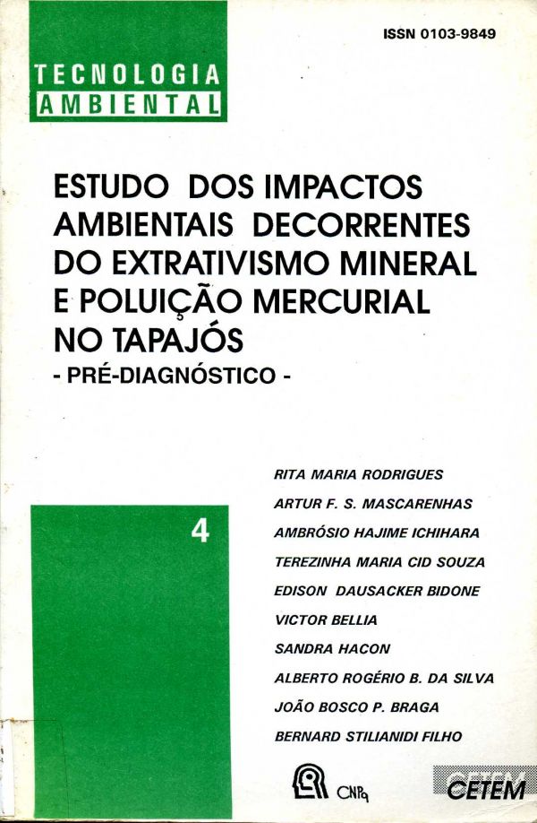 Estudo dos Impactos Ambientais Decorrentes do Extrativismo Mineral e Poluição Mercurial no Tapajós - 553 ROD